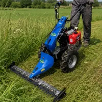 تیلر دروگر علفچین شخمزن تراکتور دوچرخ