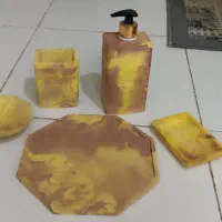 ست سرویس بهداشتی.طرح سنگ سرامیک