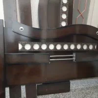 تخت خواب چوبی دو نفره|تخت و سرویس خواب|اصفهان, ملکشهر|دیوار
