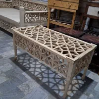 عسلی و جلو مبلی سنتی .گرهچینی