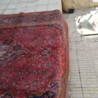 فرش دست بافت سالم بدون هیچ لکه ای .نه متری و دوازد|فرش|آبیک, |دیوار
