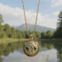 پلاک پنتر ورساچه طلا کادویی|جواهرات|شاهینشهر, سعدی شمالی|دیوار