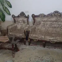 مبل سلطنتی ۹ نفره|مبلمان خانگی و میز عسلی|تویسرکان, |دیوار