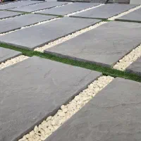 بتن اکسپوز کف موزائیک  سنگفرش