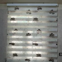 پرده زبرا کاملا نو و خوش نقشه