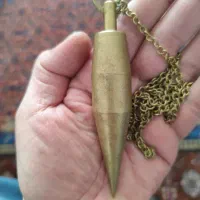 شاغول برنجی درپوشدار