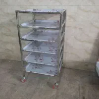 ترولی آبچکان کارلایز پلاستیکی استیل حمل غذا|کافی‌شاپ و رستوران|تهران, مطهری|دیوار