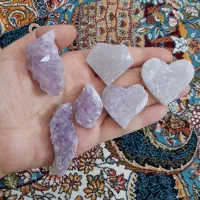 سنگ آمیتیست  سلنایت هفت چاکرا|جواهرات|جم, |دیوار