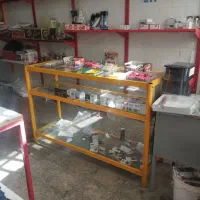 یخچال ایستاده و قفسه|فروشگاه و مغازه|زاغه, |دیوار