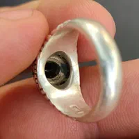 انگشتر نقره دست ساز یاقوت کبود مجتبی شیرازی|بدلیجات|تهران, نیروی هوایی (پیروزی)|دیوار