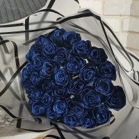 گل با روبان