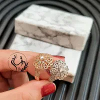 انگشتر کپی طلا رنگ ثابت|جواهرات|بیرجند, |دیوار