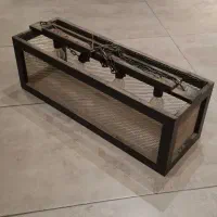 لوستر چوبی سالم و نو