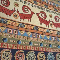گلیم فرش 6متری