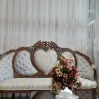 مبل 9نفره تمیز و شیک به همراه 2عدد ویترین|مبلمان خانگی و میز عسلی|شاهینشهر, خبرنگار|دیوار