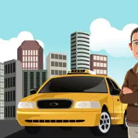 راننده با خودرو