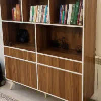 کتابخانه|کتابخانه، شلف، قفسه‌های دیواری|تهران, ابوذر|دیوار
