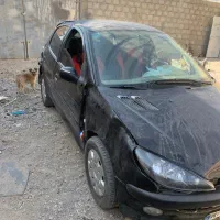 ۲۰۶ مدل۸۱ تصادفی|خودرو سواری و وانت|لنجان, |دیوار