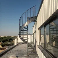پله پیچ،پله گرد،پله هندی ،پله معلق ،پله آهنی|خدمات پیشه و مهارت|اصفهان, باغ فدک|دیوار