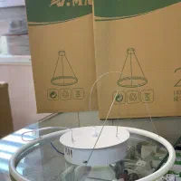 چراغ آویز ال ای دی گرد سه حالته|لوستر و چراغ آویز|قم, چهل درخت‎|دیوار