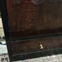 سرویس کامل چوب تخت.۲کمد،میز آرایش وصندلی بدون آینه|تخت و سرویس خواب|قم, صفاشهر|دیوار