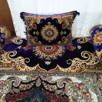 4عددپوش تشک 4تابالشت 8 تالوله ای