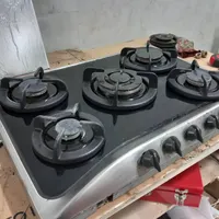 اجاق گاز پنج شعله اخوان ایتالیایی سالم سرویس شده