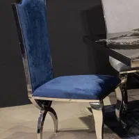 صندلی ناهارخوری. صندلی استیل. پاف