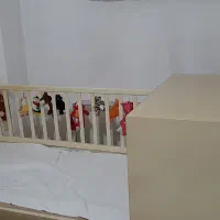 تخت خواب کودک|تخت و سرویس خواب|اردبیل, |دیوار