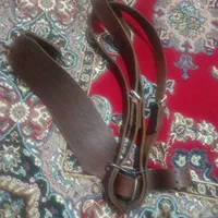 دو عدد کمربند هیکلی علامت چرم گاومیش