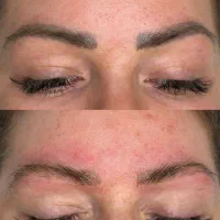 مدل ریمو تتوی قدیمی ابرو و چشم