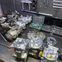 کمپرسور انواع خودرو استوک نو *گاز کولر *تعمیرات
