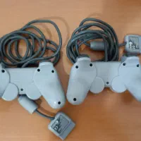 دسته طوسی ps1 و ps2|کنسول، بازی ویدئویی و آنلاین|تهران, سنگلج (شاپور)|دیوار