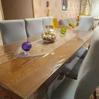 میز ناهارخوری 8 نفره|میز و صندلی غذاخوری|قم, کلهری|دیوار