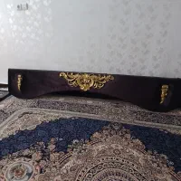 کتیبه در حد نو چوبی|پرده، رانر، رومیزی|اهواز, کوی آغاجاری|دیوار