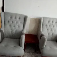 باسلام یک دست مبل راحتی هفت نفره در حد نو|مبلمان خانگی و میز عسلی|مشهد, هفده شهریور|دیوار