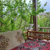 ویلا باغ ۲ طبقه مستقل از هم لب جنگل