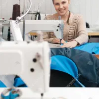 زیگزال دوز و وسط کار خانم