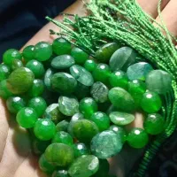 تسبیح زمرد معدنی این کار فروخته شده به زودی میاد