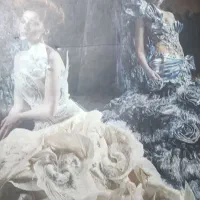 کتاب ژورنال لباس عروس|لباس|پرند, فاز ۶|دیوار