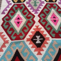 گلیم دستباف سنتی دو رو