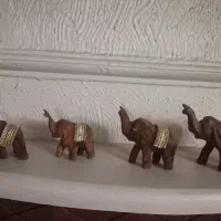 4 عدد فیل تزیینی