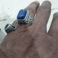 انگشتر نقره لاجورد|جواهرات|ایذه, |دیوار