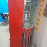 یخچال مغازه دودرب شیشه خم سالم در حال کار|فروشگاه و مغازه|مشهد, شهید قربانی|دیوار