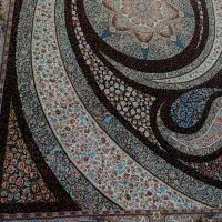 ۲تخته،فرش ۹متری طرح کهکشانی