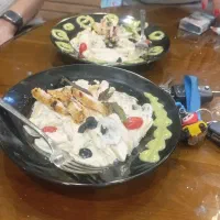 فرپیتزا.یخچال.سرخکن دین.میزکار.