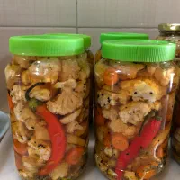 ترشی گل کلم خانگی