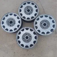 فروش ۴ عدد رینگ فابریک پراید