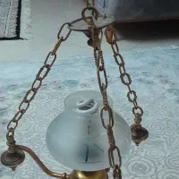 لوستر برنجی|لوستر و چراغ آویز|کرج, عظیمیه|دیوار