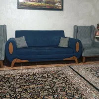 مبل هفت نفره به همراه عسلی